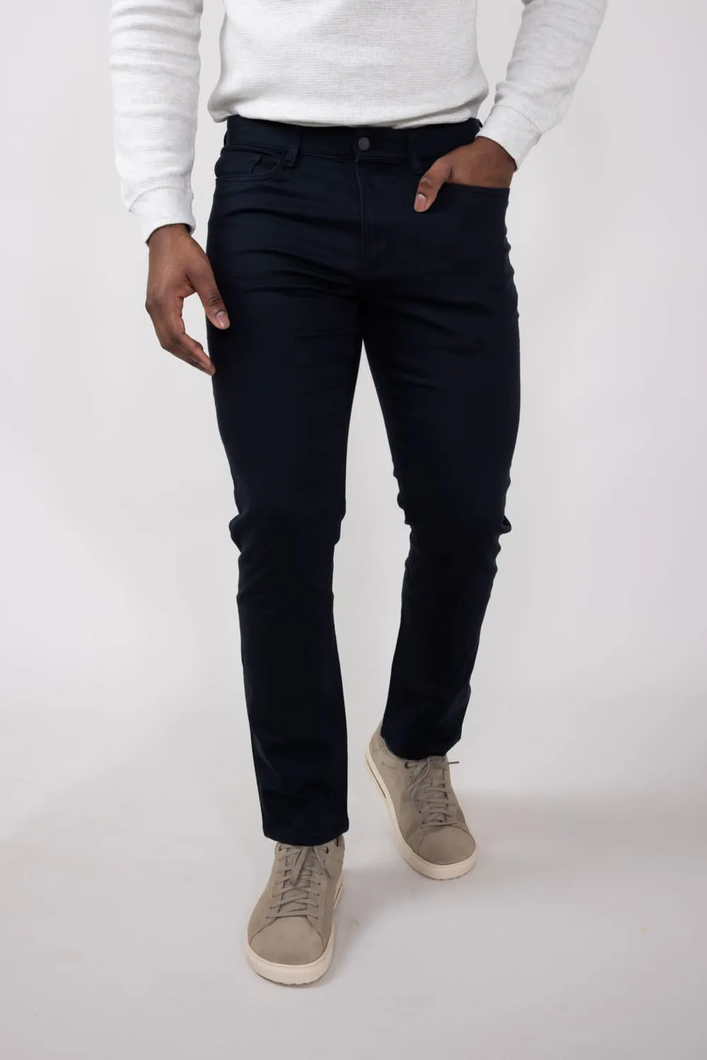 Copper & Oak Fenwick Pants for Men in Black | K4S335-BLK