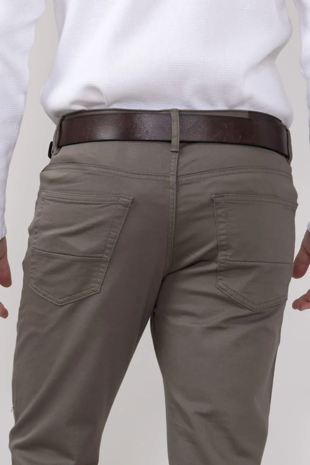 Copper & Oak Fenwick Pants for Men in Walnut | K4S335-WALNUT