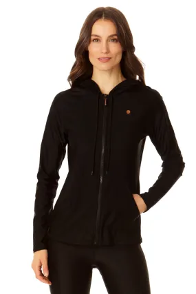 Coppersuit - Women's Long Sleeve Zip Front Swim Hoodie