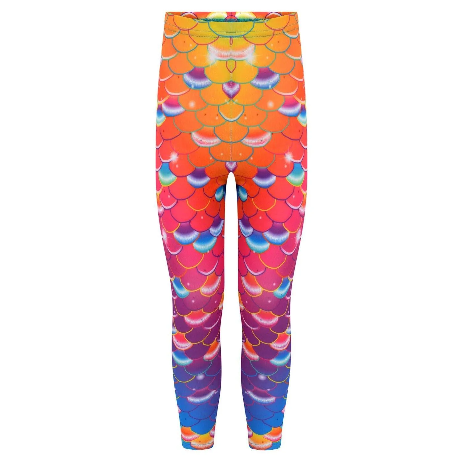 Coral Carnival Mermaid Leggings