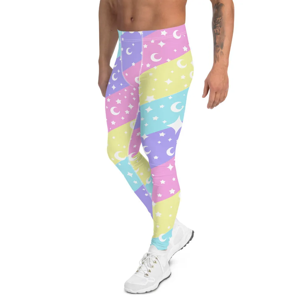 Cosmic Rainbow Men's Leggings