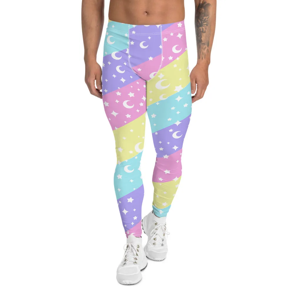 Cosmic Rainbow Men's Leggings