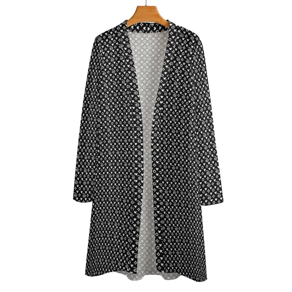 Designer Women's Mid-Length Cardigan