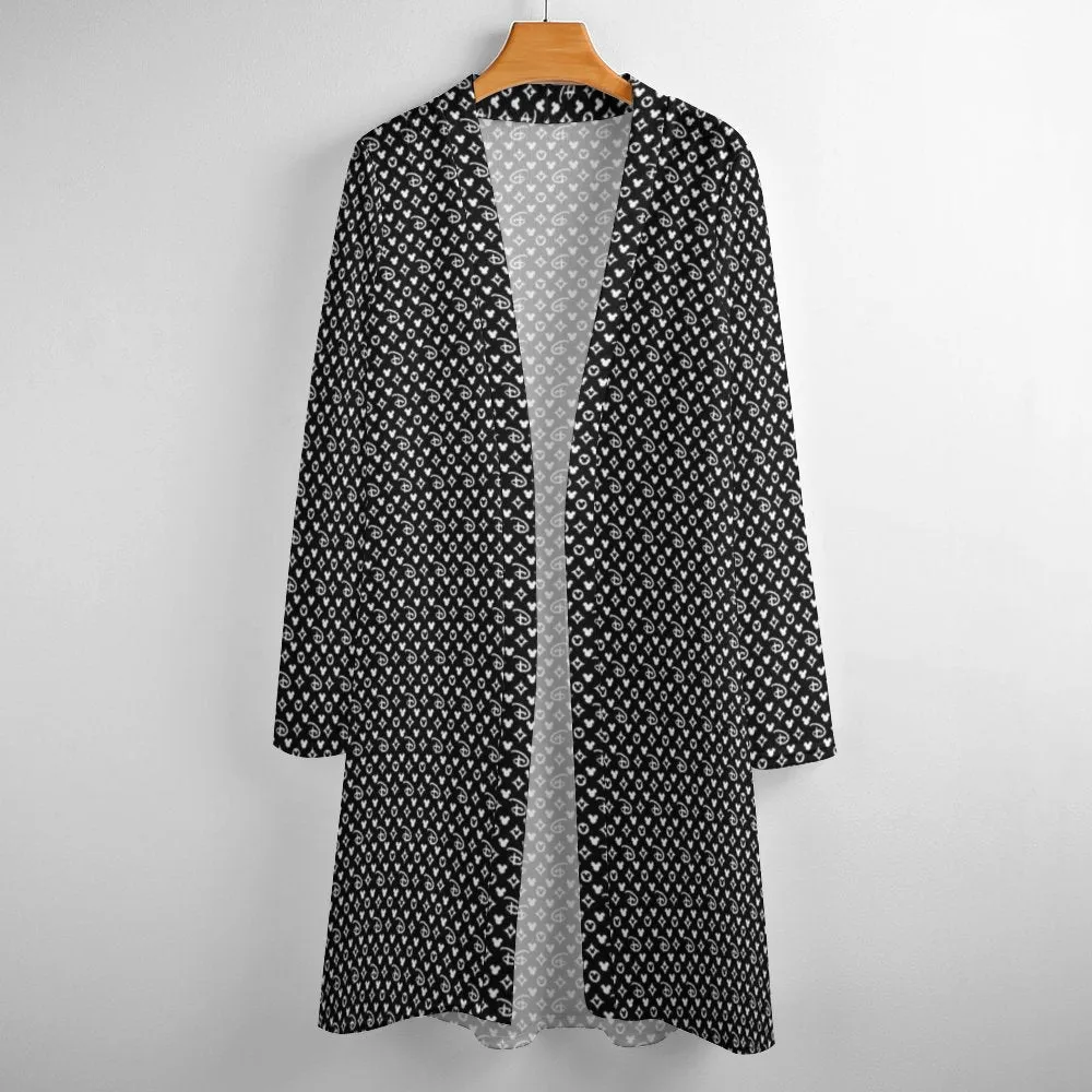 Designer Women's Mid-Length Cardigan