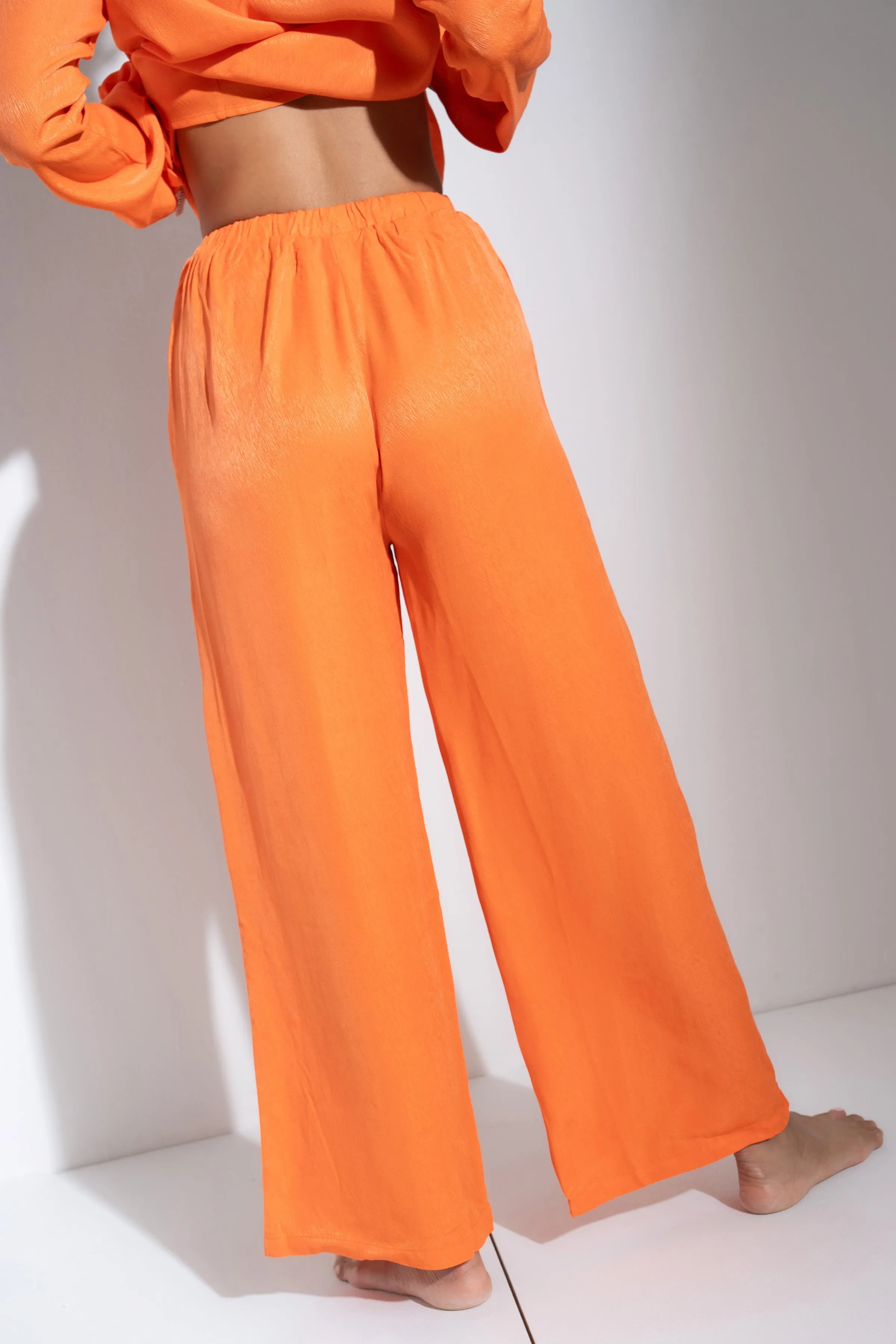 Drawstring Pant - Tangerine