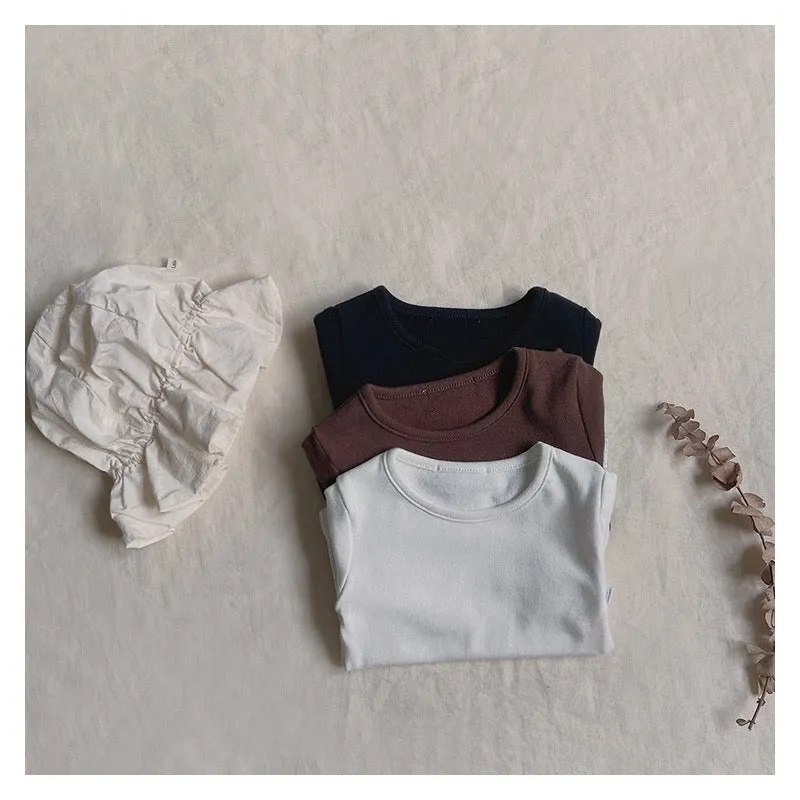 Earthy Long Sleeve Cotton Baby Tee