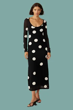 Ellipsis Knit Midi Dress