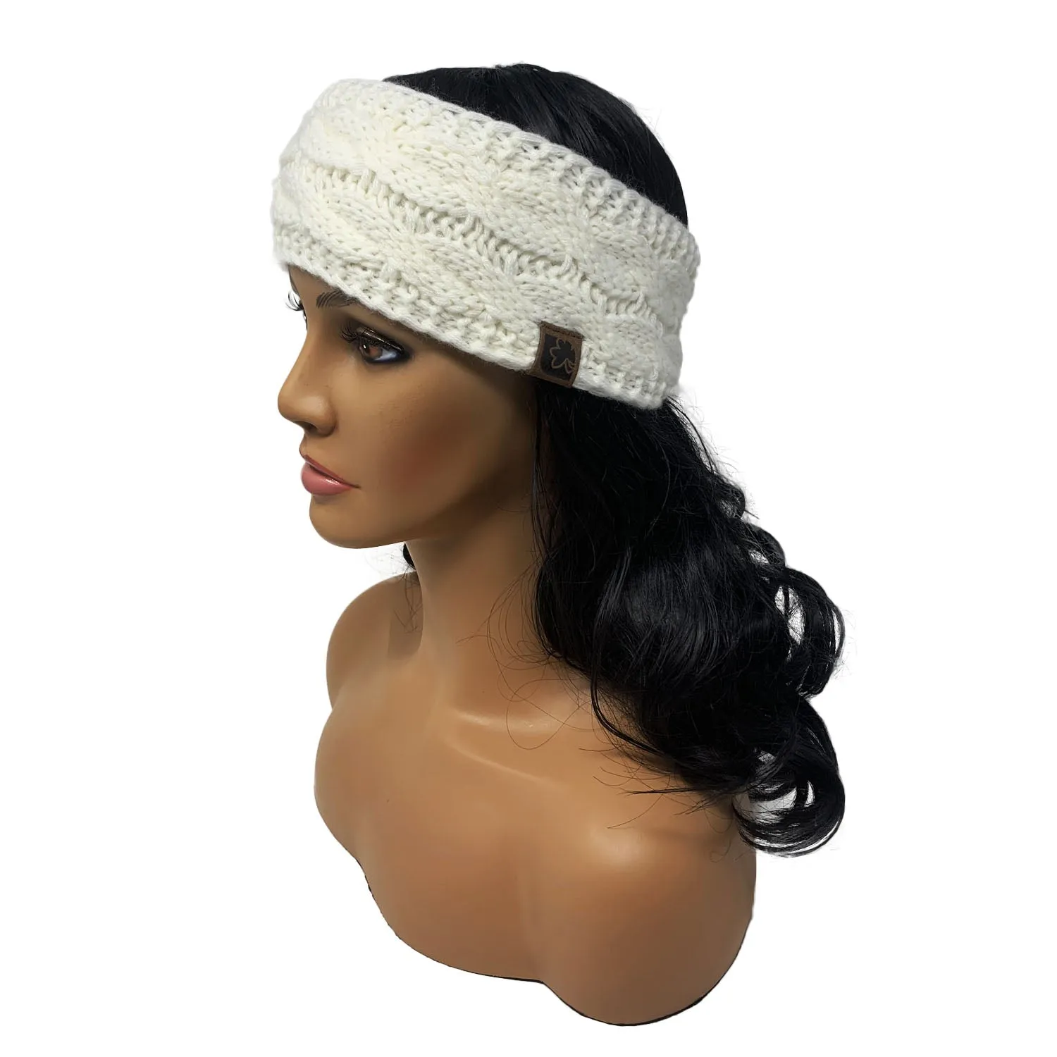 Empire Cove Reversible Headband Beanie Womens Winter Warm Solid Cable Knit