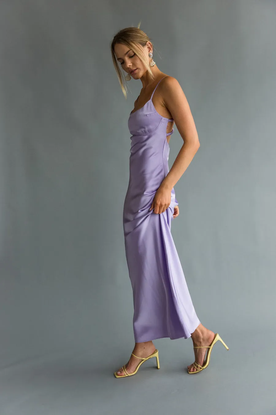 Emryn Open Back Maxi Dress