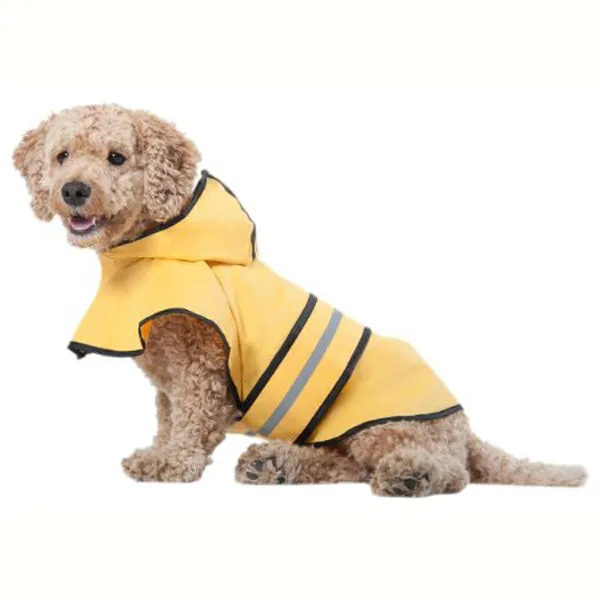 FASHION PET - Rainy Days Slicker Yellow X-Small - 8"-10"