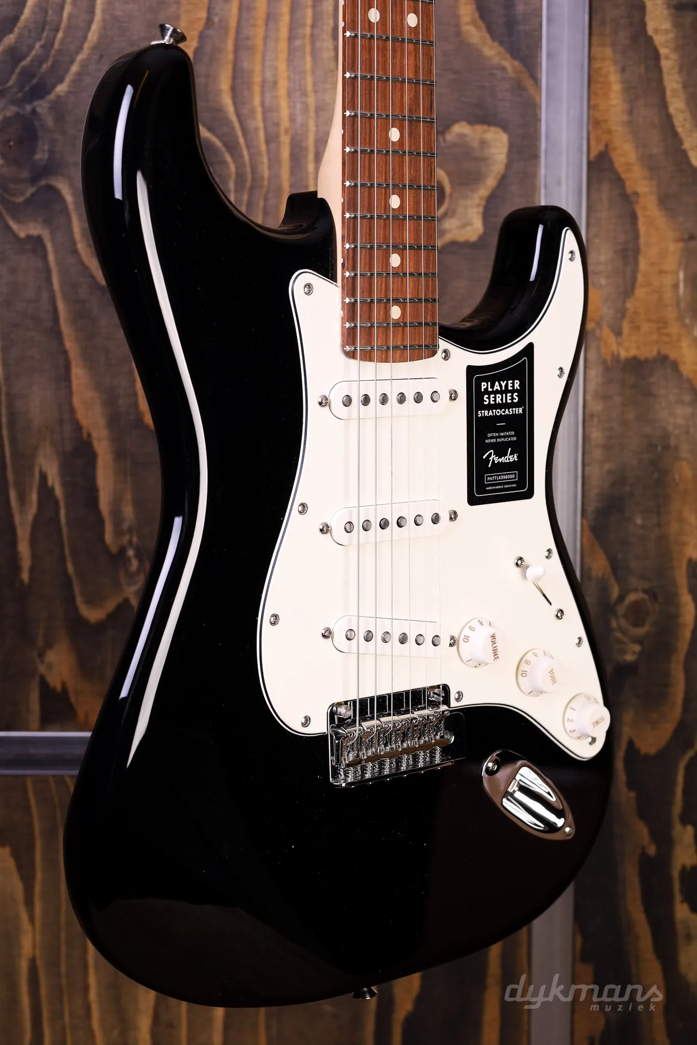 Fender Player Stratocaster Black Pau Ferro