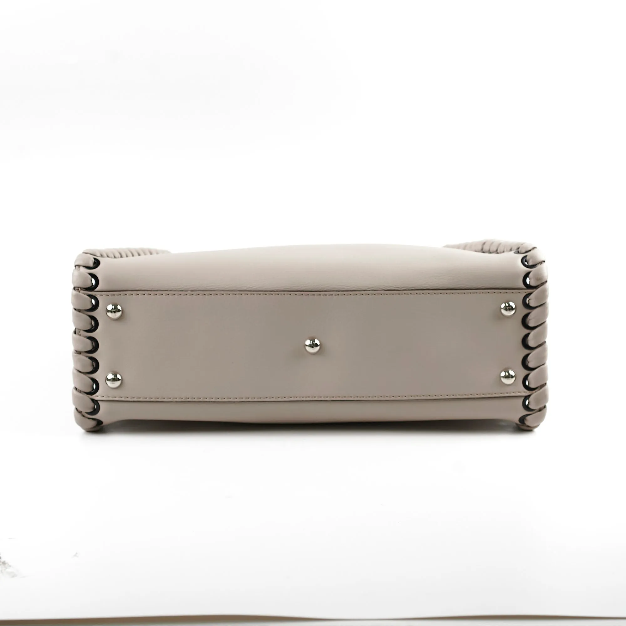 Fendi Peekaboo Calfskin Medium Two-way Grey