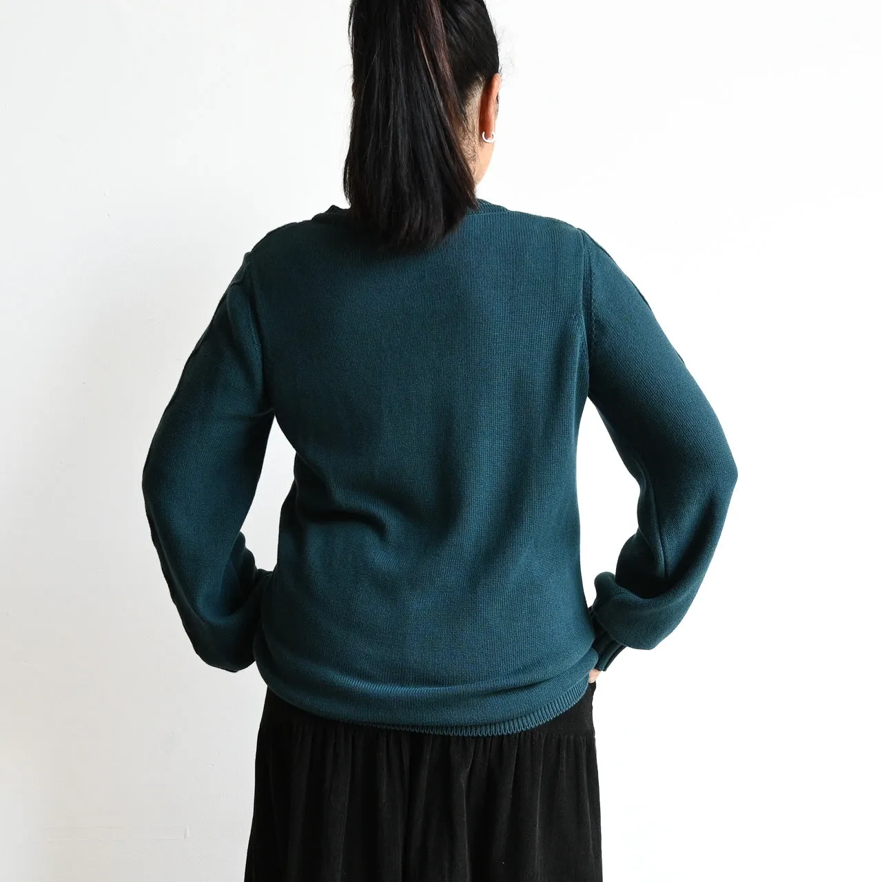 Fine Cable Knit Sweater by Orientique Australia - 1261