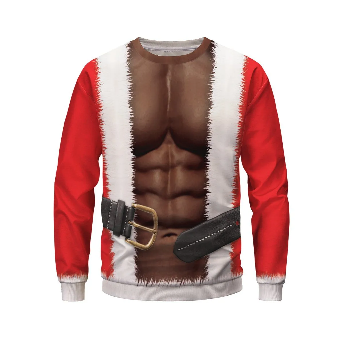 Fit Santa Claus Sweatshirt