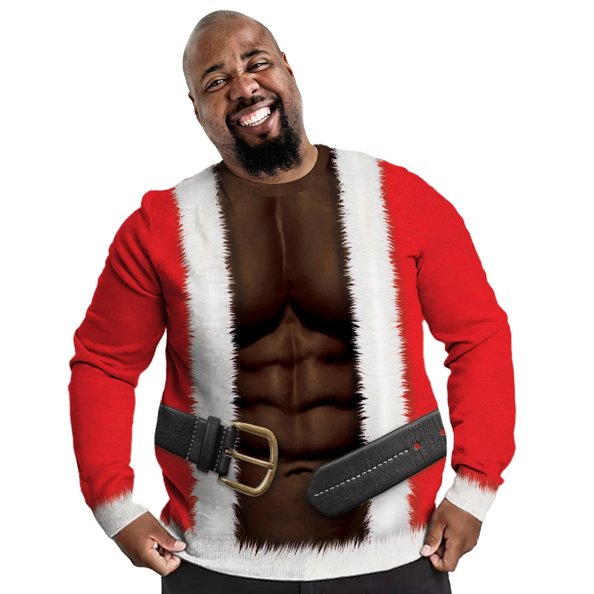 Fit Santa Claus Sweatshirt