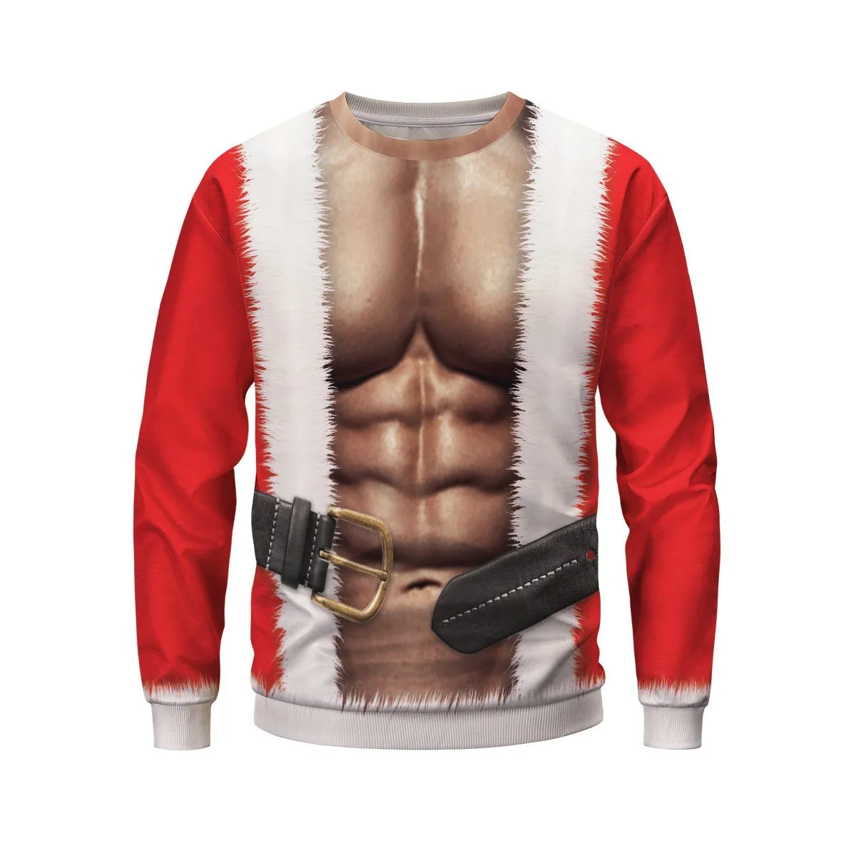 Fit Santa Claus Sweatshirt