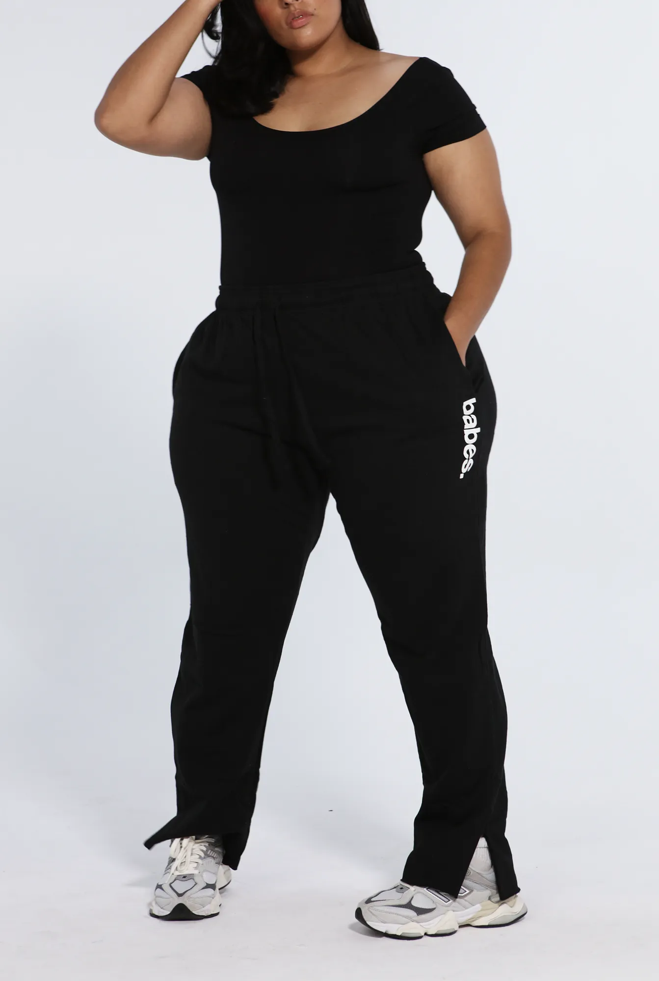 Flare Sweatpant (black)