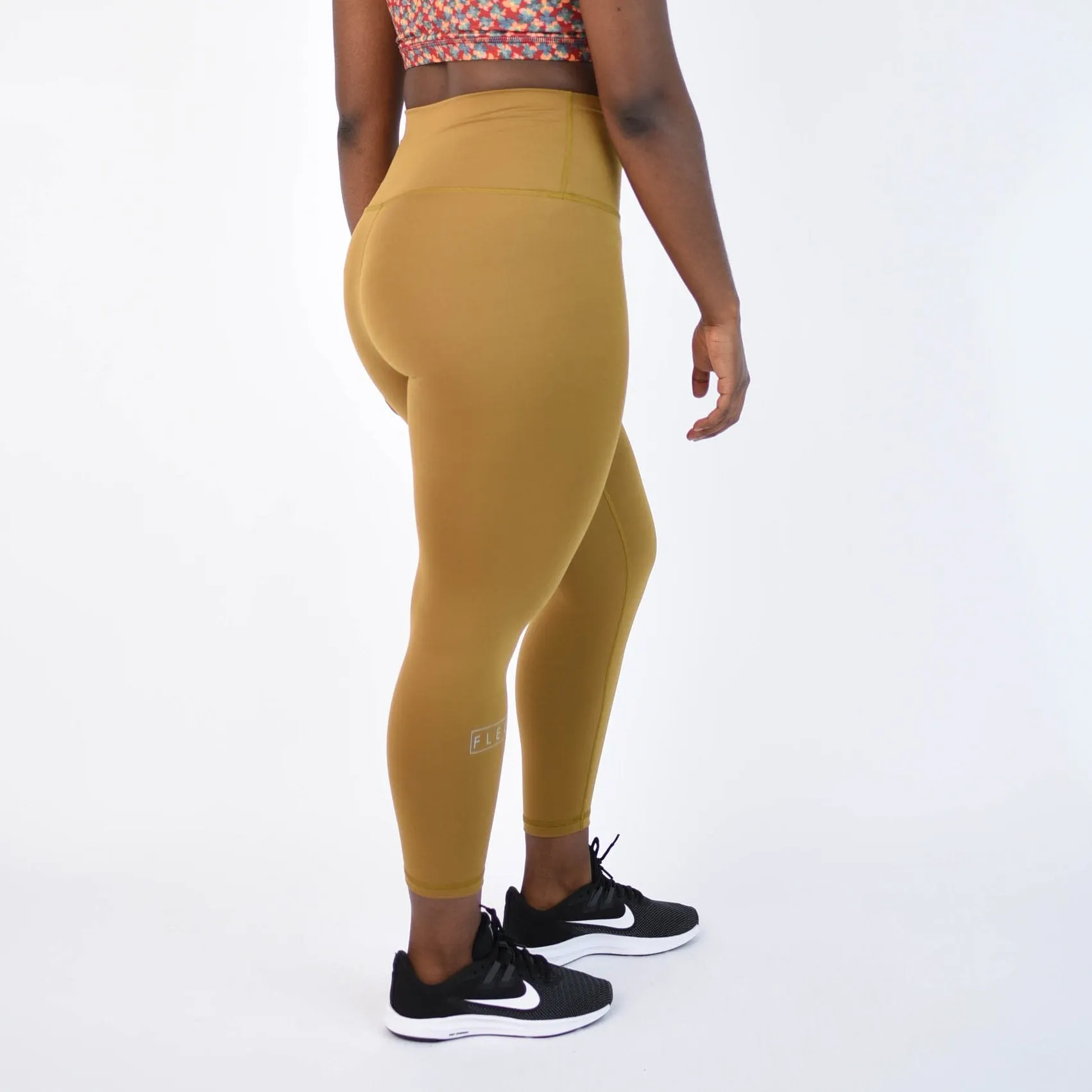 FLEO El Toro 21" Amber Green Leggings (Bounce)