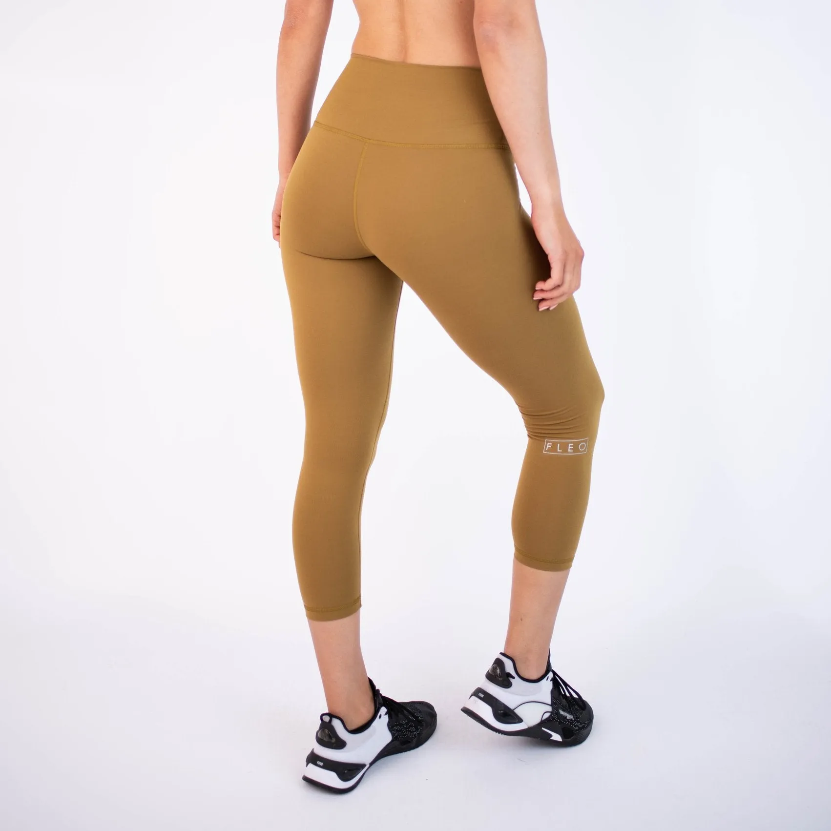 FLEO El Toro 21" Amber Green Leggings (Bounce)