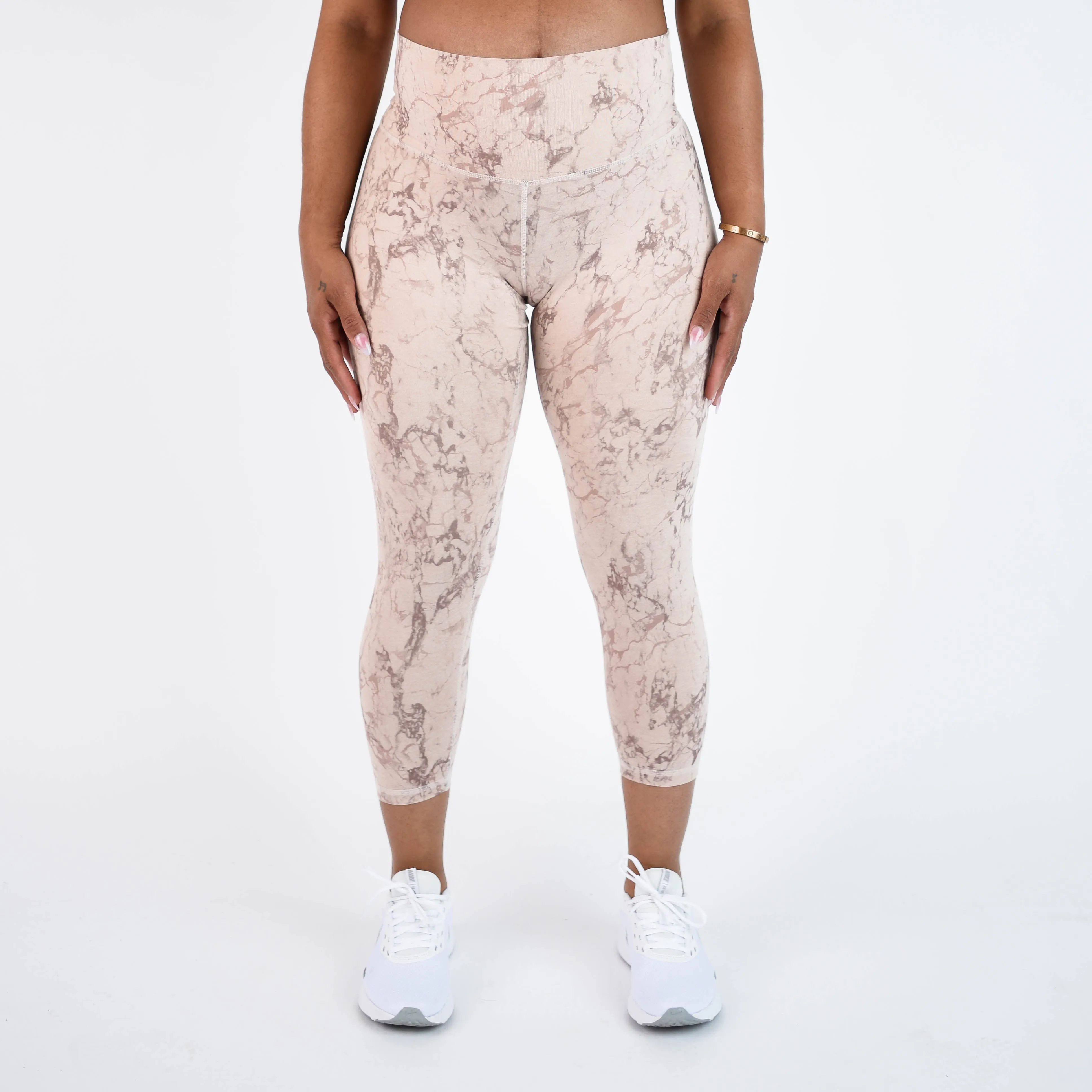 FLEO El Toro 21" Rose Marble Leggings