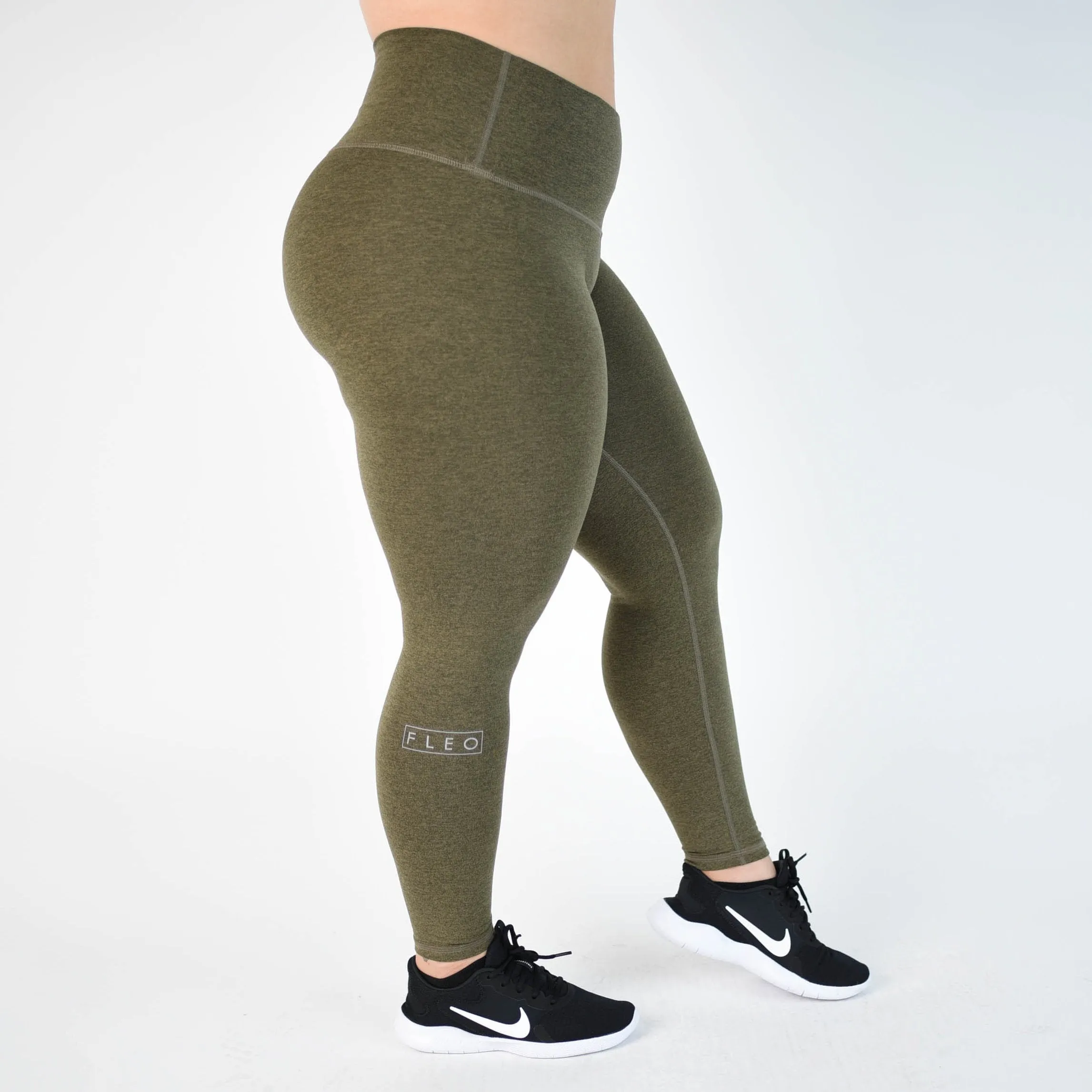 FLEO El Toro 25" Caper Stone Leggings (Bounce)