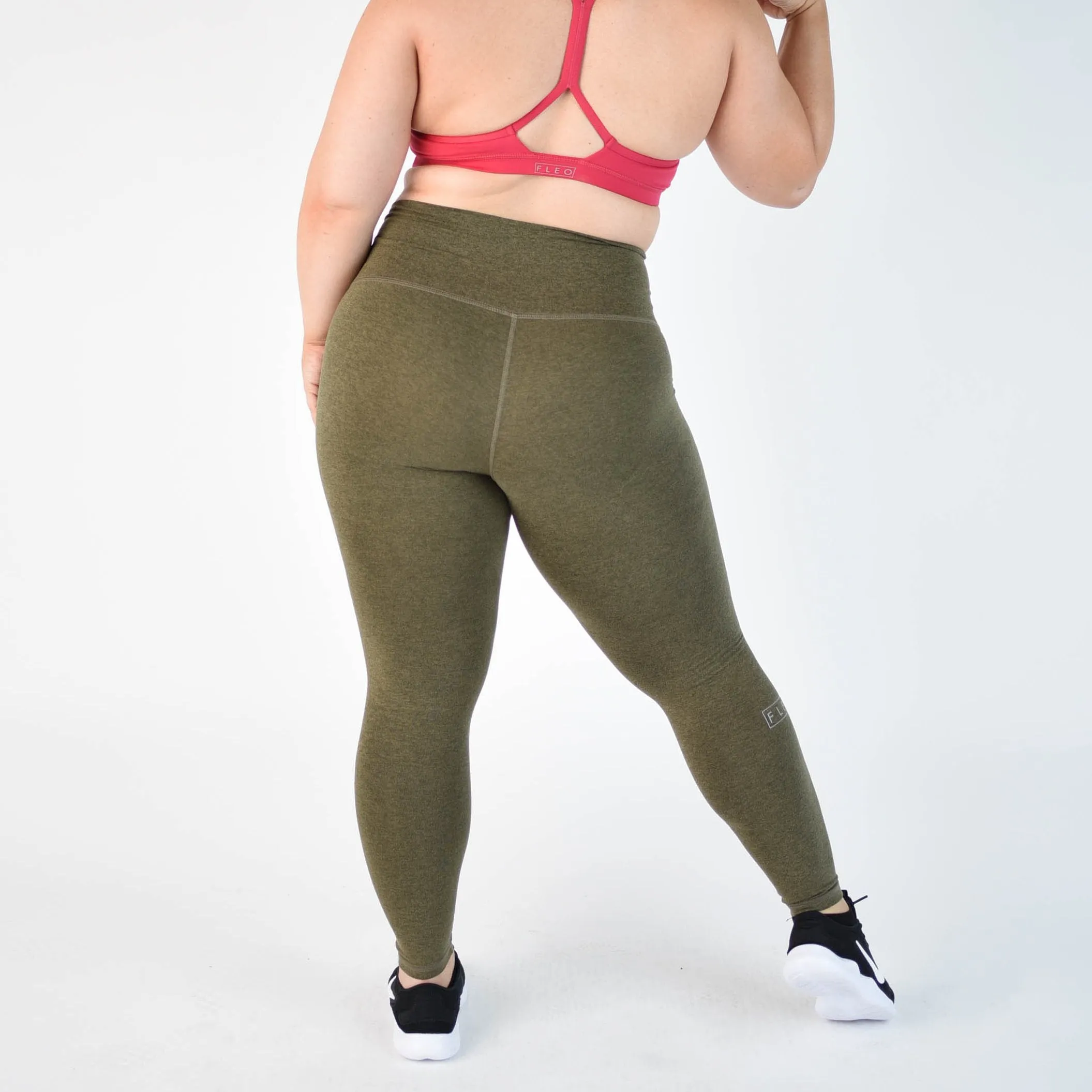 FLEO El Toro 25" Caper Stone Leggings (Bounce)