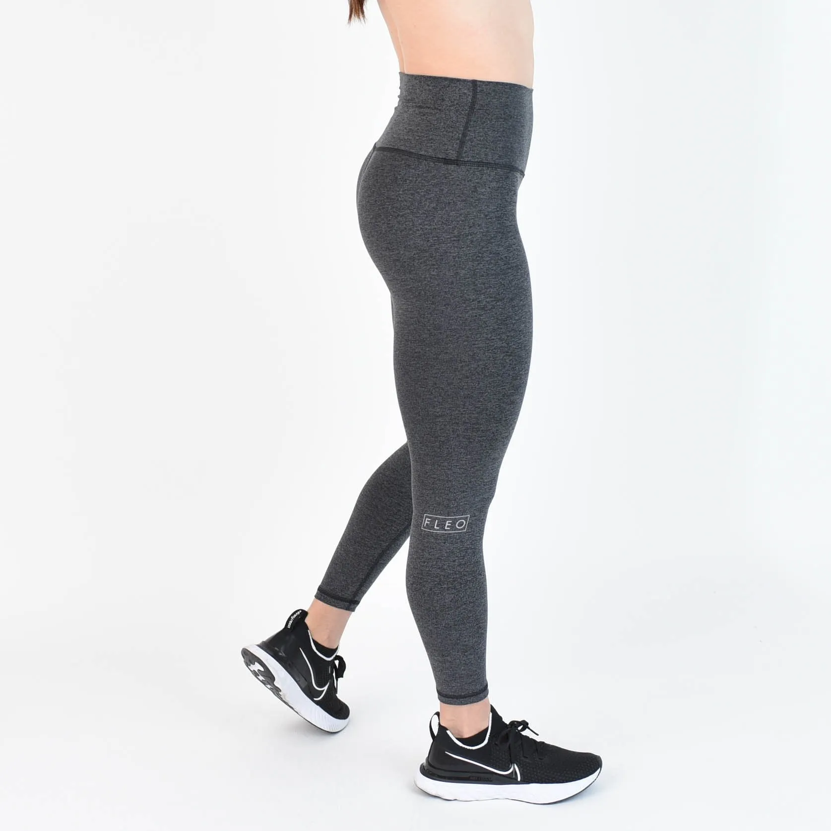 FLEO El Toro 25" Magnet Black Leggings (Bounce)