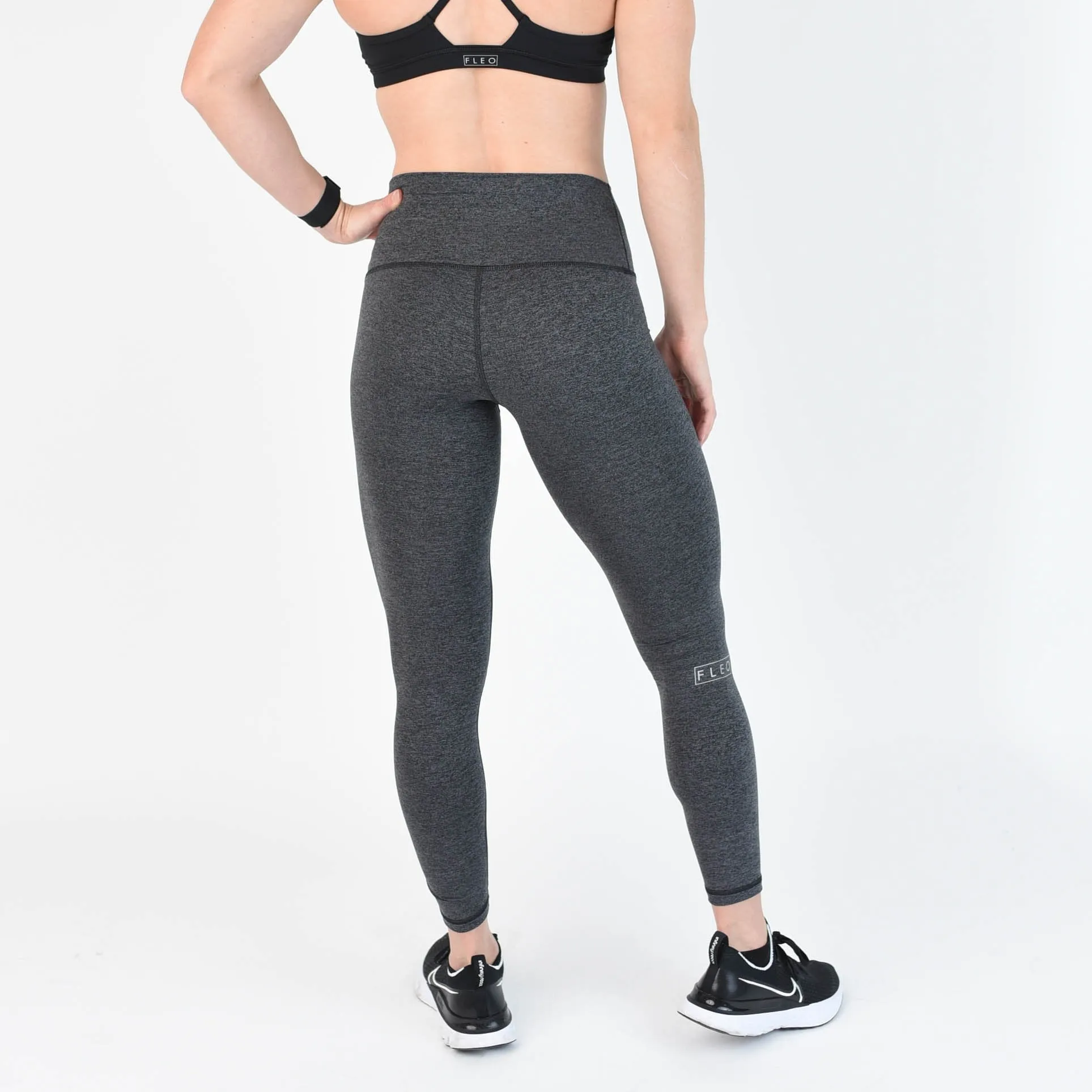 FLEO El Toro 25" Magnet Black Leggings (Bounce)