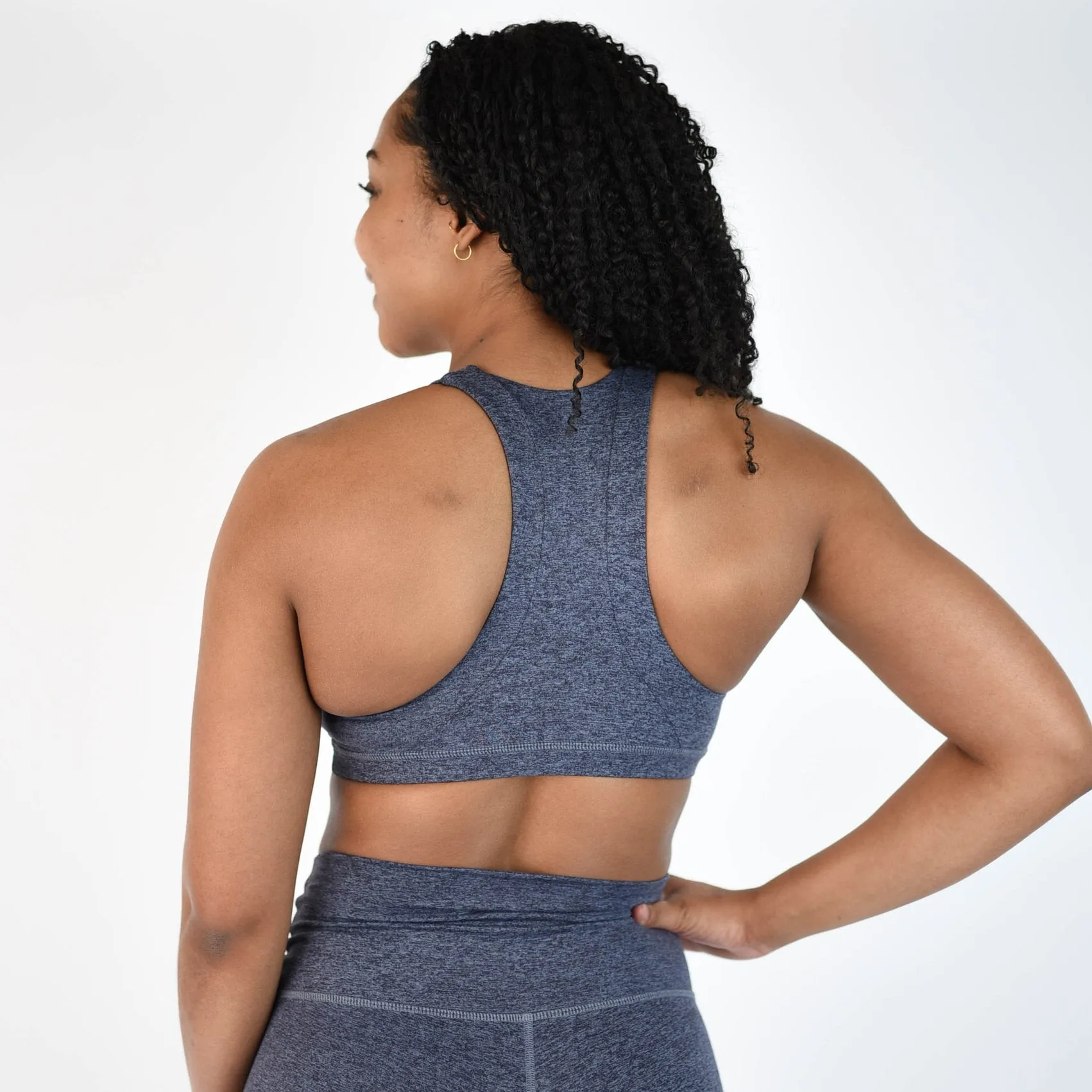 FLEO Jourdaine Sports Bra - Blue Folkstone