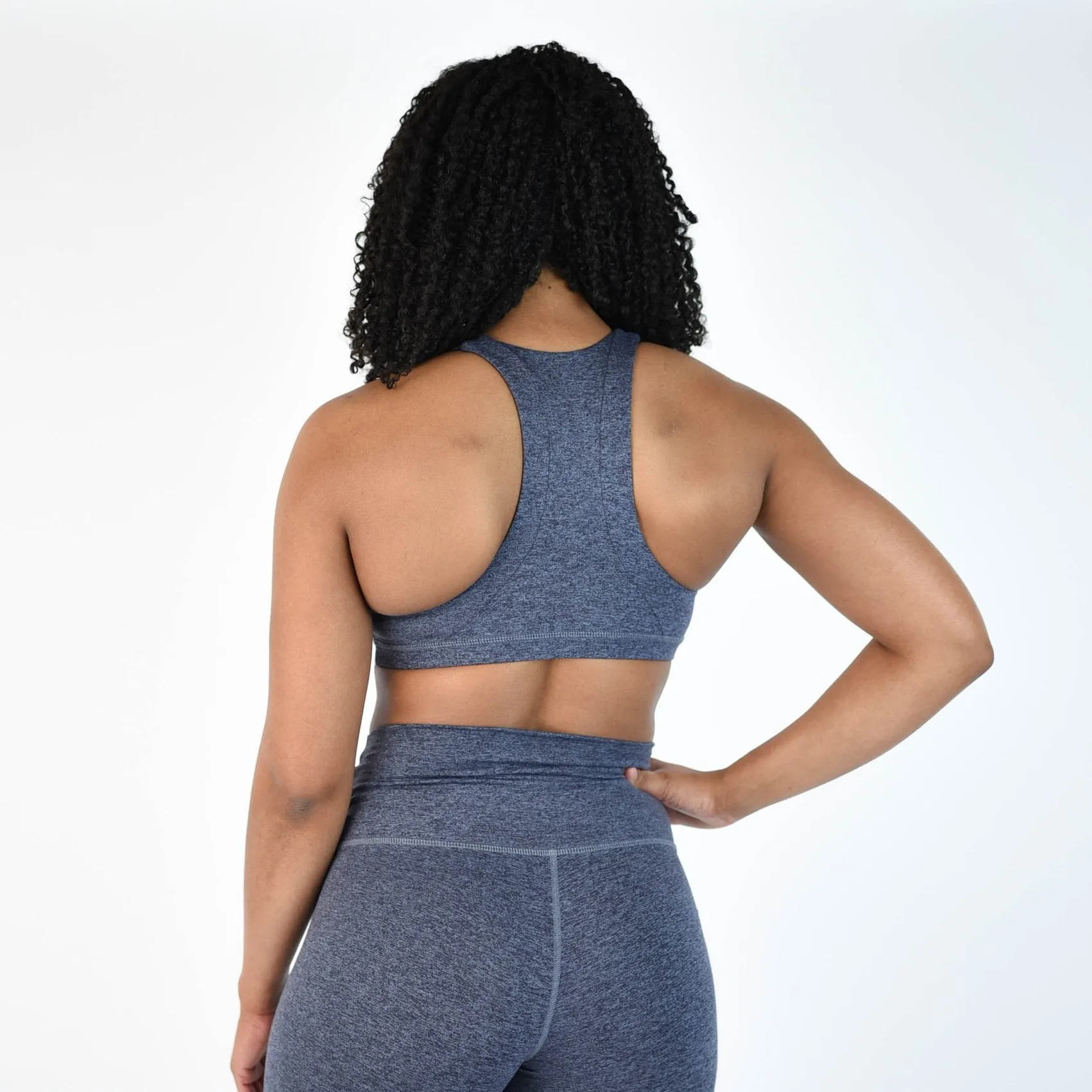 FLEO Jourdaine Sports Bra - Blue Folkstone