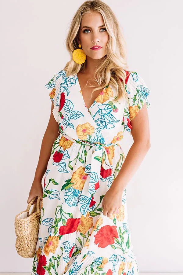 Floral Flow Midi