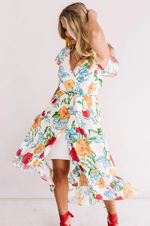 Floral Flow Midi