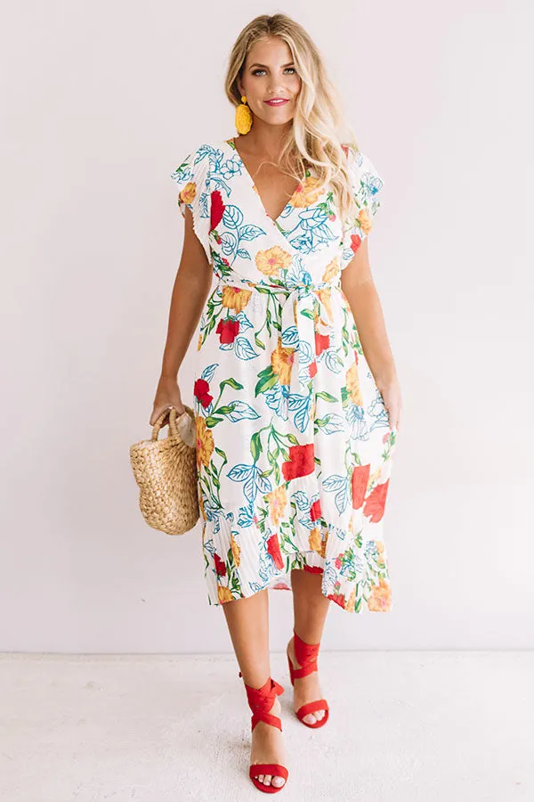 Floral Flow Midi