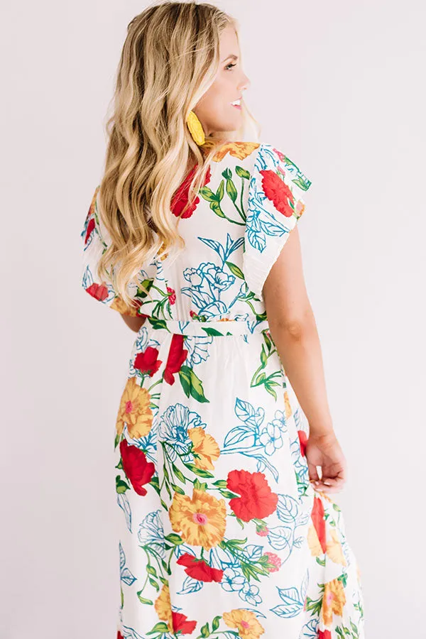 Floral Flow Midi