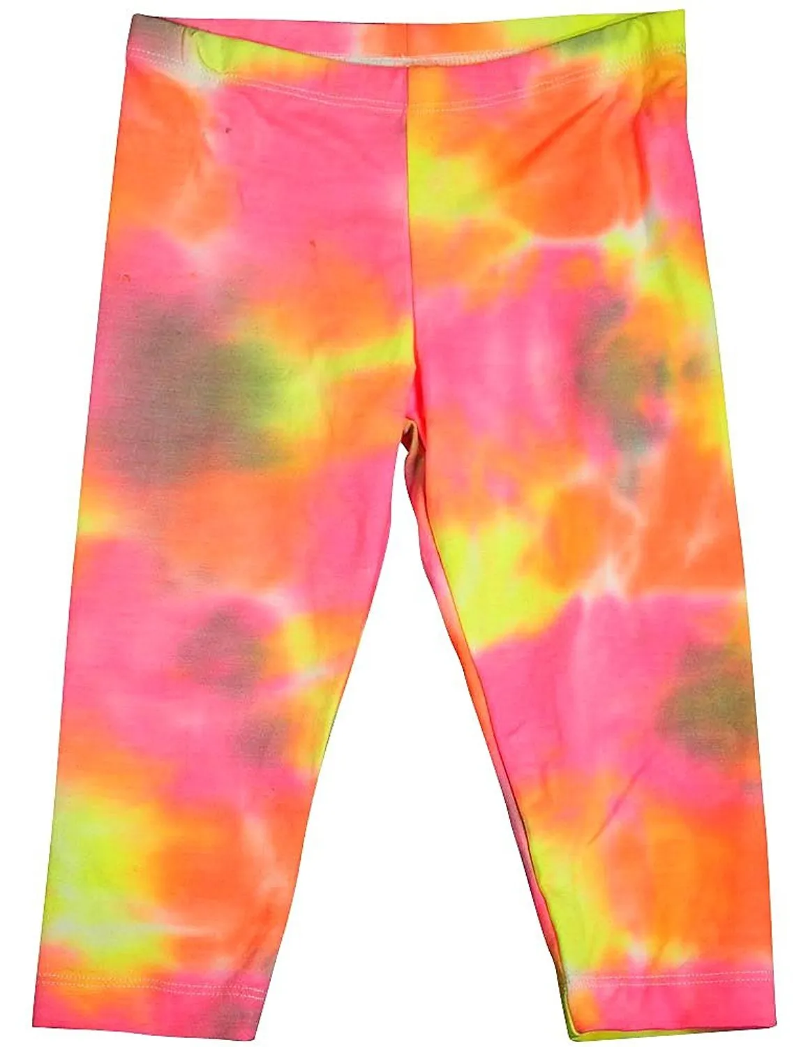 Flowers by Zoe - Little Girls' Capri Legging - Tie Dye and Prints