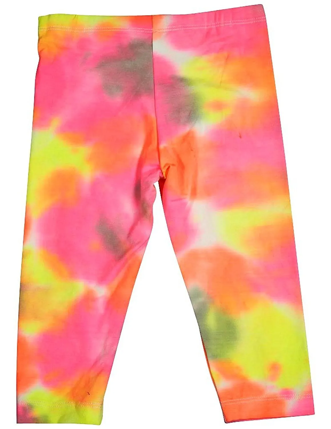 Flowers by Zoe - Little Girls' Capri Legging - Tie Dye and Prints