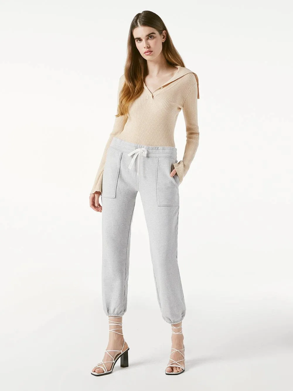 Frame - Vintage Sweatpant in Gris Heather