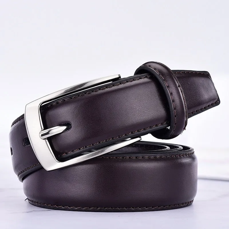 Funki Buys | Belts | Men's Classic Genuine Leather Luxury Belt