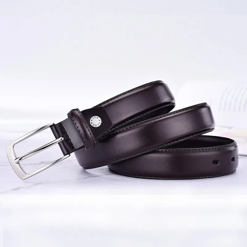 Funki Buys | Belts | Men's Classic Genuine Leather Luxury Belt