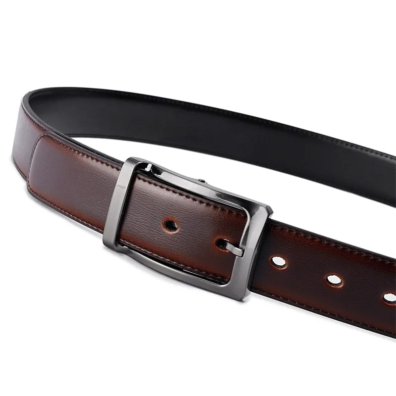 Funki Buys | Belts | Men's Leather Reversible Belt | Rotatable