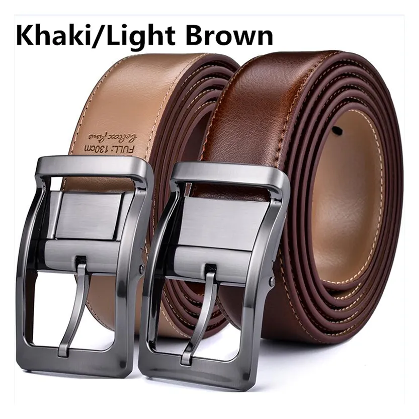 Funki Buys | Belts | Men's Leather Reversible Belt | Rotatable