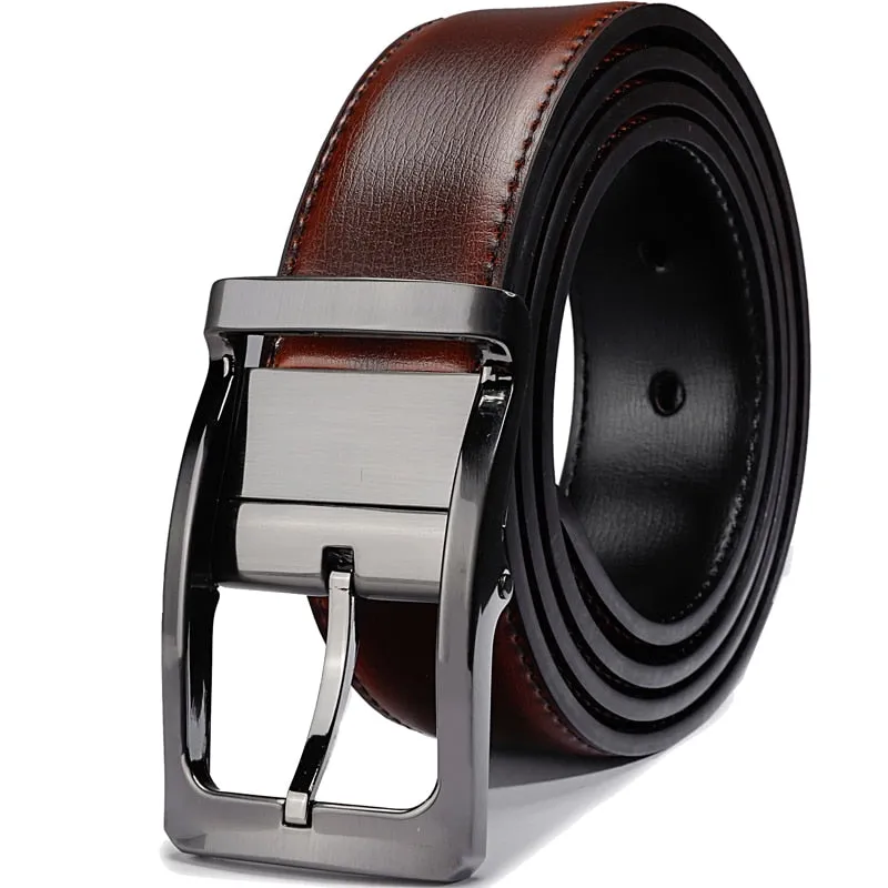 Funki Buys | Belts | Men's Leather Reversible Belt | Rotatable