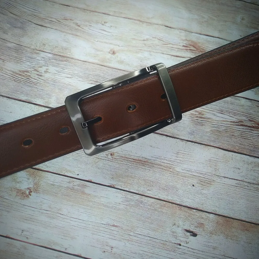 Funki Buys | Belts | Men's Leather Reversible Belt | Rotatable