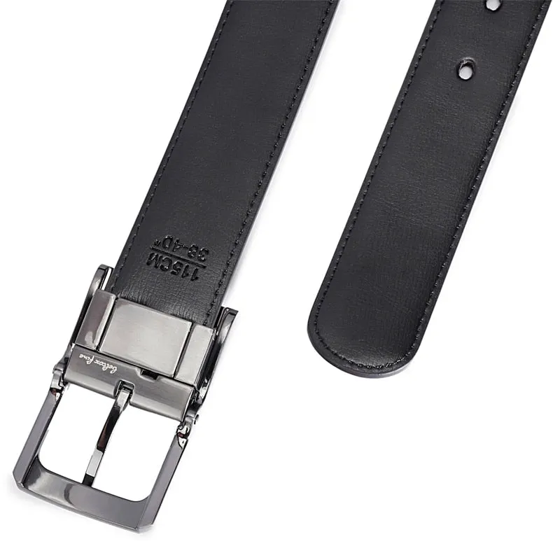 Funki Buys | Belts | Men's Leather Reversible Belt | Rotatable