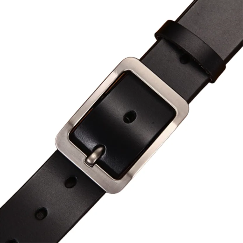 Funki Buys | Belts | Men's Leather Strap Luxury Pin Buckle Belt