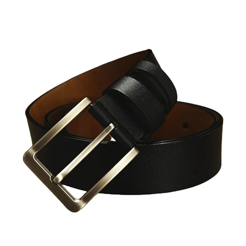 Funki Buys | Belts | Men's Leather Strap Luxury Pin Buckle Belt