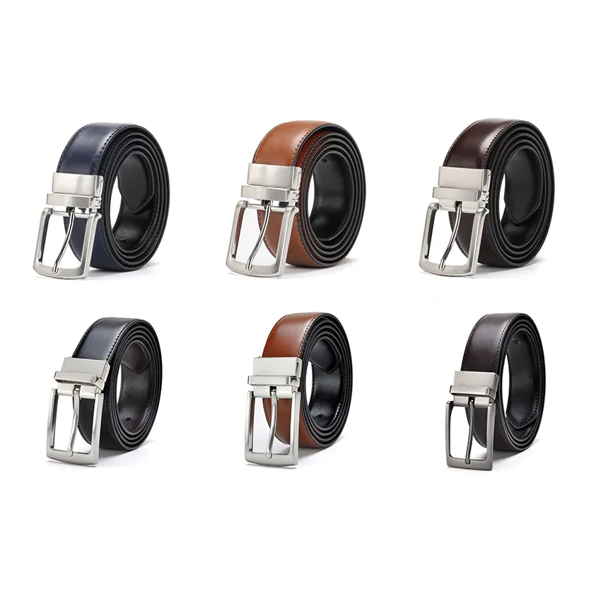 Funki Buys | Belts | Men's Luxury Leather Belt | Reversible Buckle