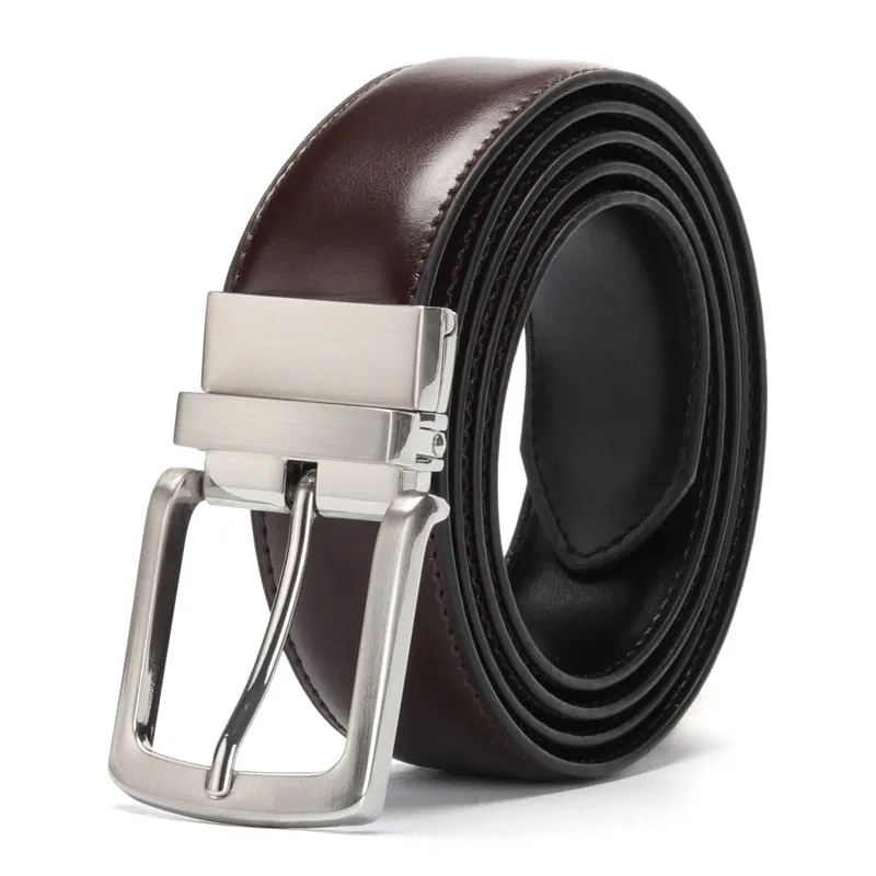 Funki Buys | Belts | Men's Luxury Leather Belt | Reversible Buckle