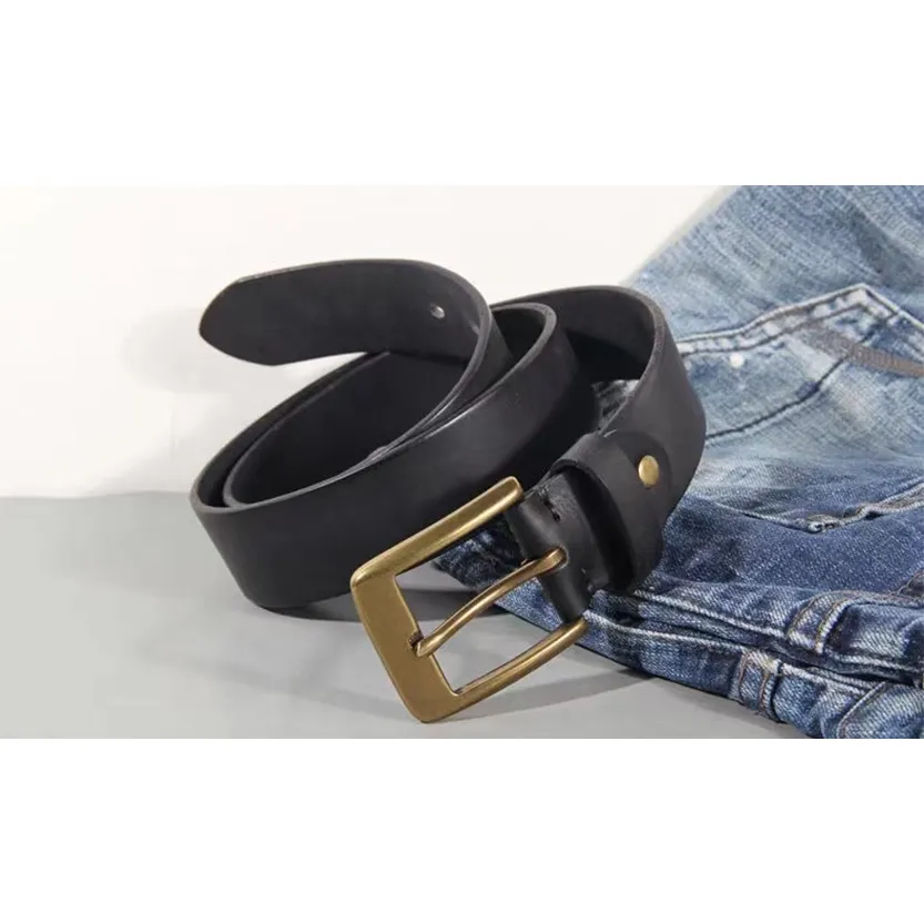 Funki Buys | Belts | Men's Vintage Handmade Rustic Leather Belt