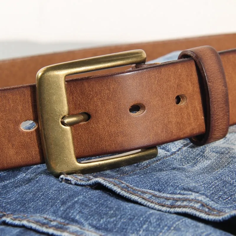 Funki Buys | Belts | Men's Vintage Handmade Rustic Leather Belt